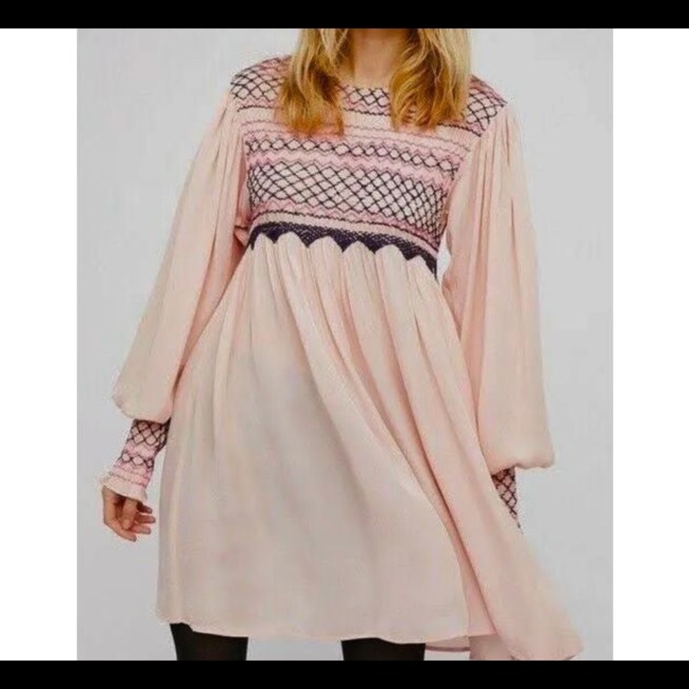 Free People Smocked Dress